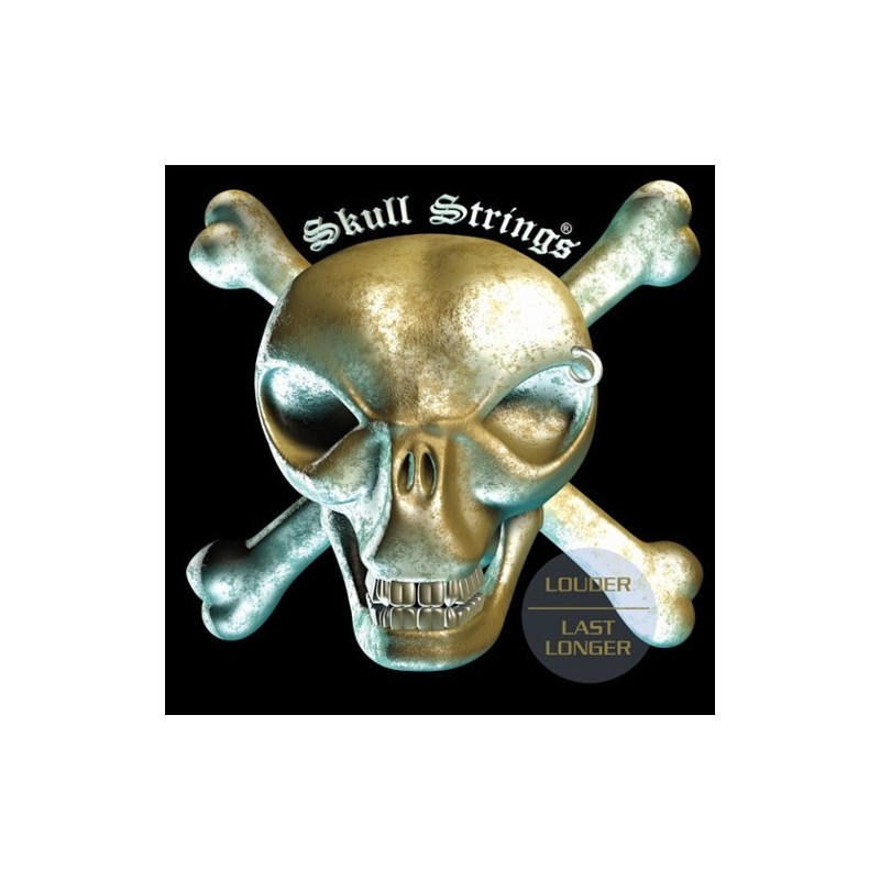 Skull Strings Bass Line SKUNB4MLJL medium light