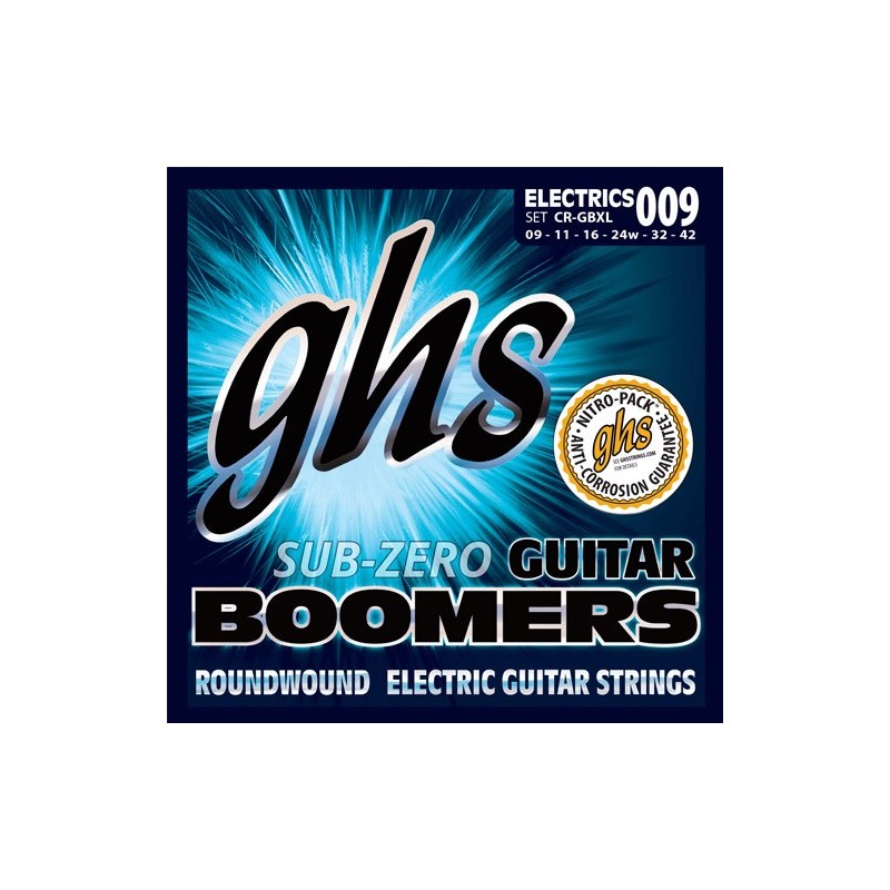 GHS Sub Zero Guitar Boomers CR-GBXL extra light