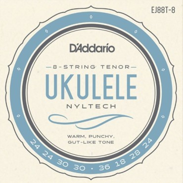 D’Addario Ukulélé ténor EJ88T-8