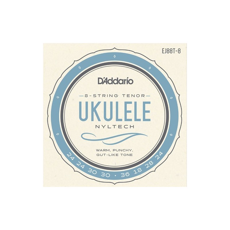 D’Addario Ukulélé ténor EJ88T-8