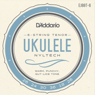 D’Addario Ukulélé ténor EJ88T-6