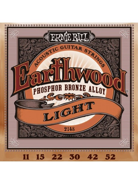Ernie Ball Earthwood phosphore bronze 2148 light