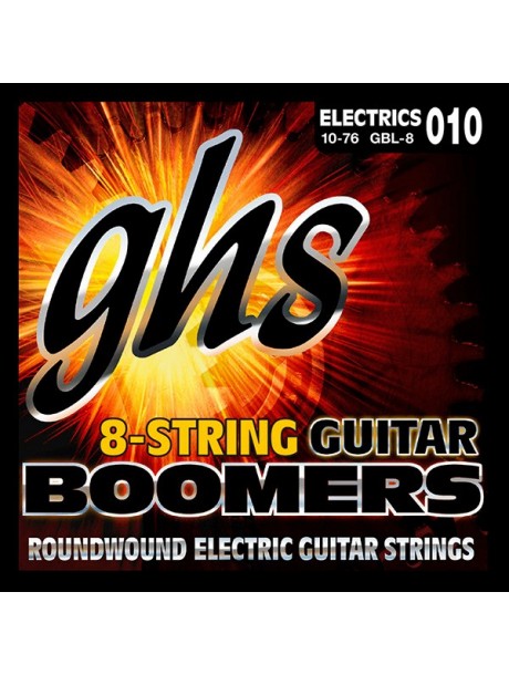 GHS Guitar 8 Cordes Boomers CGH GBL-8