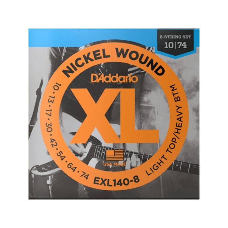 D'Addario EXL140-8 Tension Light