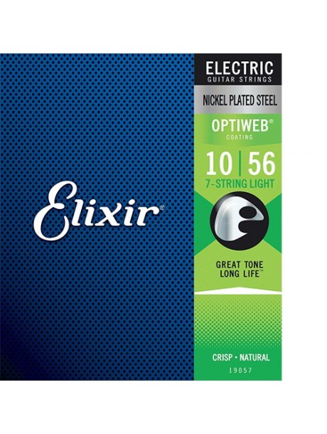 Elixir Electric Optiweb 7 cordes 19057 light