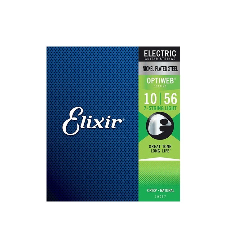 Elixir Electric Optiweb 7 cordes 19057 light
