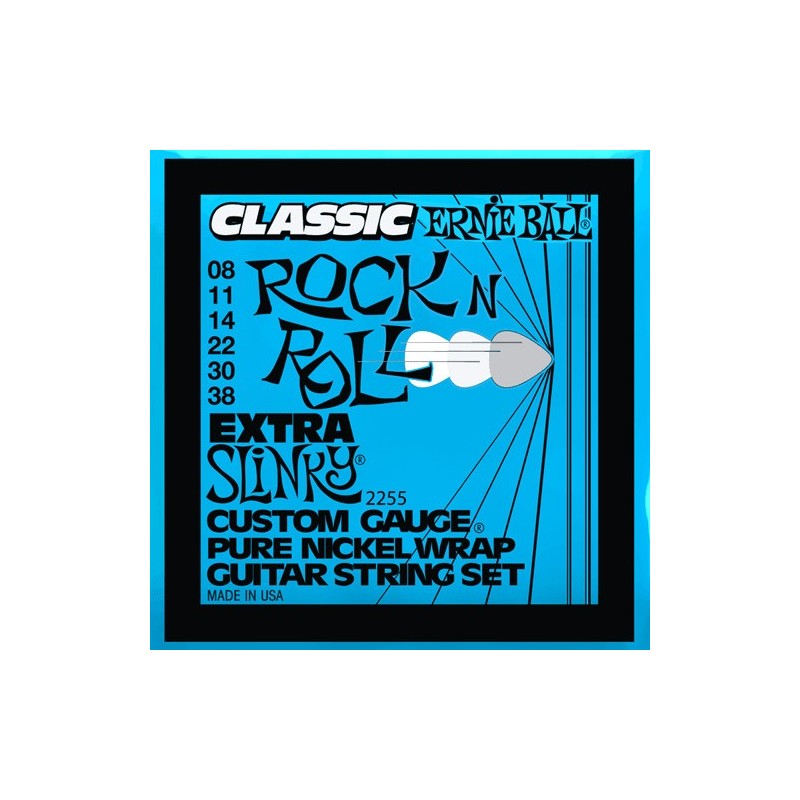 Ernie Ball Classic Rock'n'Roll 2255 extra slinky