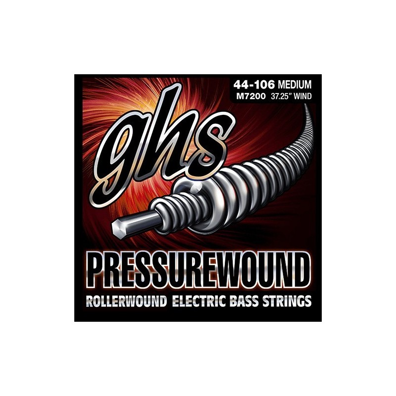 GHS Bass Pressurewound M7200 Medium