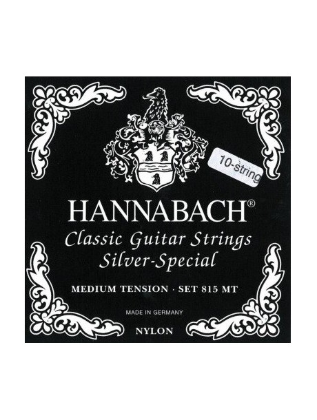 Hannabach Silver Special 815MT 10 cordes Medium tension