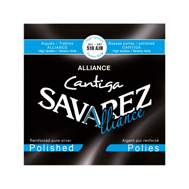 Savarez Alliance Cantiga Argent pur poli 510AJH tension forte