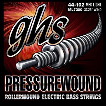 GHS Bass Pressurewound ML7200 Medium Light