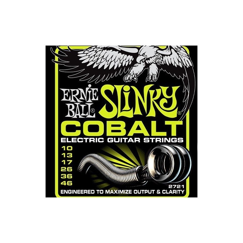 Ernie Ball Slinky Cobalt 2721 Regular Cordes guitare électrique