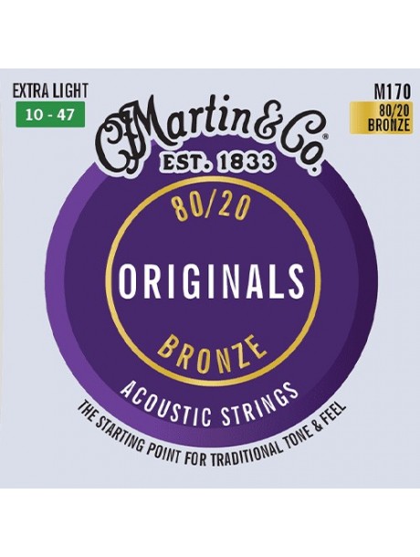 Martin Originals Bronze M170 Extra Light