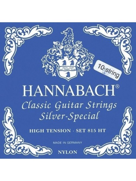 Hannabach Silver Special 815HT 10 cordes high tension