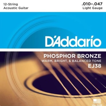 D'Addario EJ38 Tension light