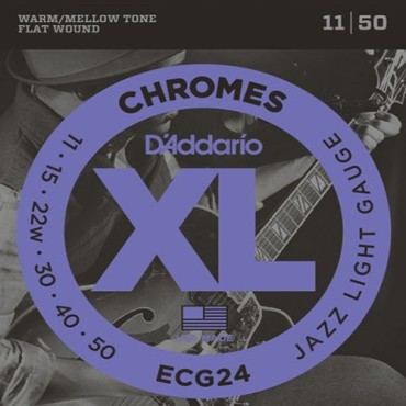 D'Addario ECG24 tension jazz light