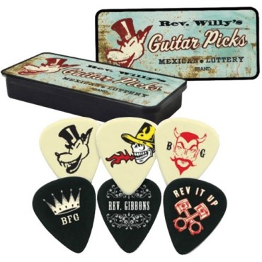 Dunlop médiators Rev Willy's Mexican Lottery RWT01L light