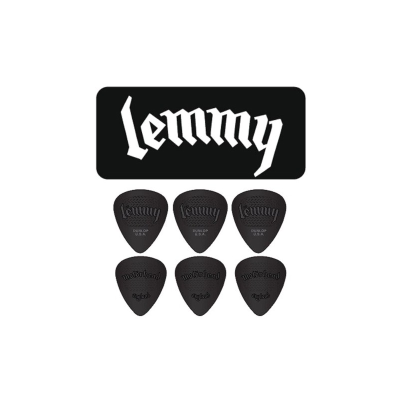 Dunlop médiators Motörhead Lemmy MHPT02 heavy