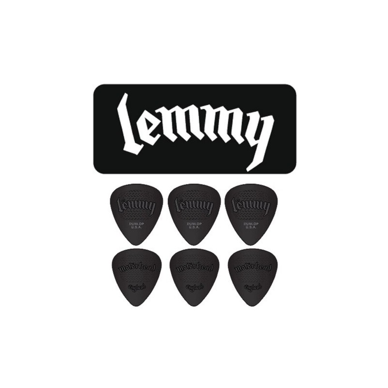 Dunlop médiators Motörhead Lemmy MHPT02 heavy