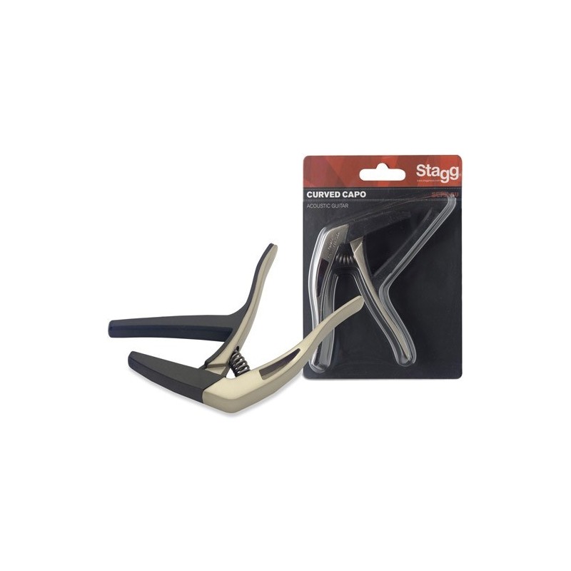 Stagg capodastre guitare folk / électrique SCPX-CUCR