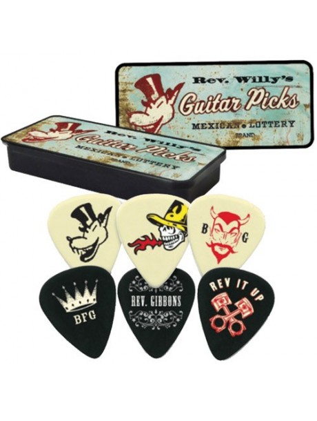 Dunlop médiators Rev Willy's Mexican Lottery RWT03H heavy