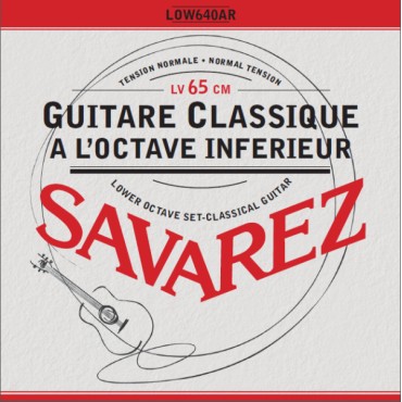SAVAREZ OCTAVE INFERIEURE LOW640R TENSION NORMALE