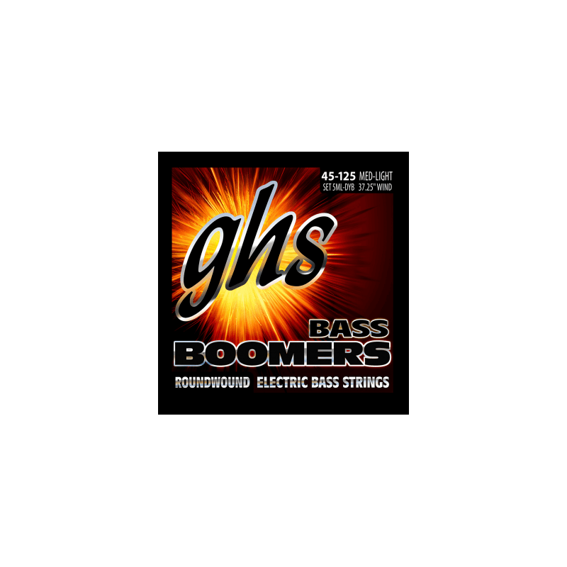 GHS Bass Boomers 5MLDYB medium light
