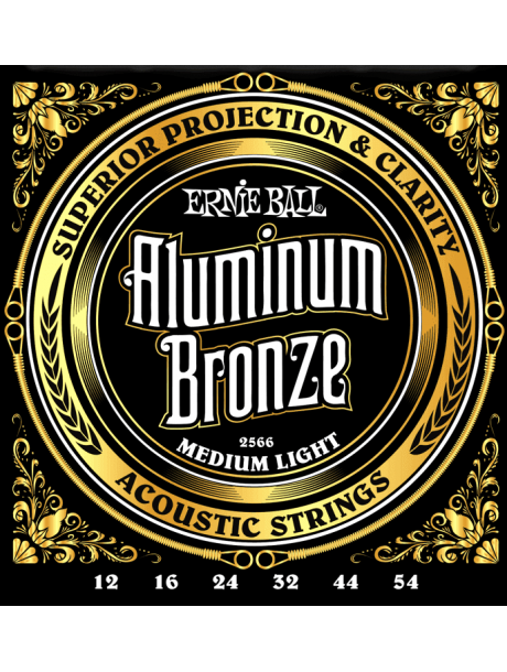 Ernie Ball aluminium bronze 2566 medium light