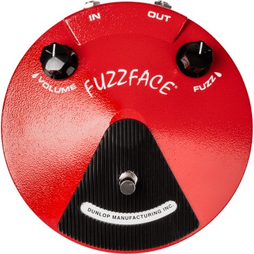 Pédale d'effet Dunlop Fuzz Face Distortion