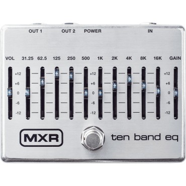 Pédale d'effet MXR EQ 10 bandes