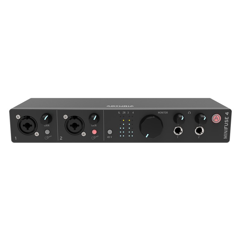 Interface audio Arturia USB 4 E/S MiniFuse 4 noire