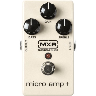 Pédale d'effet MXR Micro Amp+