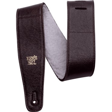 Sangle Ernie Ball Sangle confort marron réglable