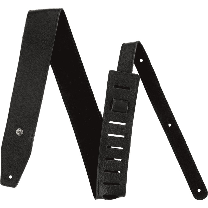 Sangles Dunlop BMF Leather - Triple Black