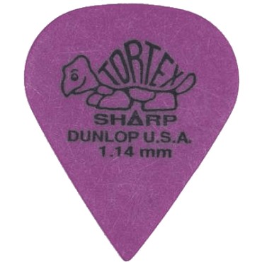 Médiators Tortex Dunlop Tortex Sharp 1