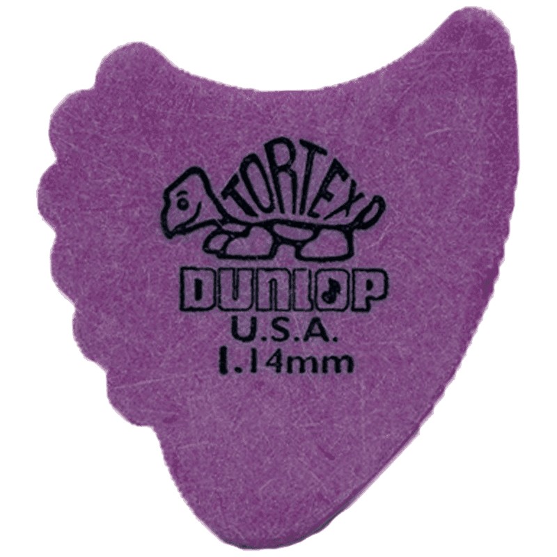Médiators Tortex Dunlop Tortex Fin 1