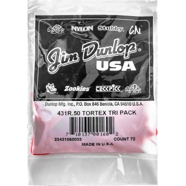 Médiators Tortex Dunlop Tortex Triangle 0