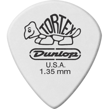 Médiators Tortex Dunlop Tortex White Jazz III 1