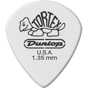 Médiators Tortex Dunlop Tortex White Jazz III 1