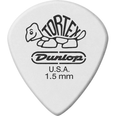 Médiators Tortex Dunlop Tortex White Jazz III 1