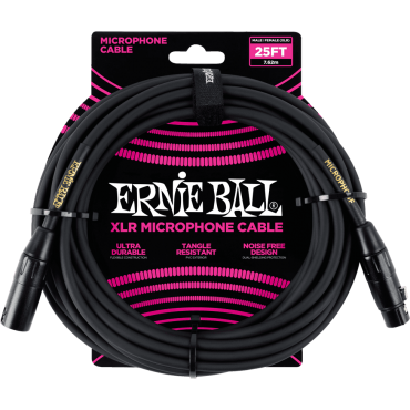 Câble microphone Ernie Ball Classic xlr mâle/xlr fem 7