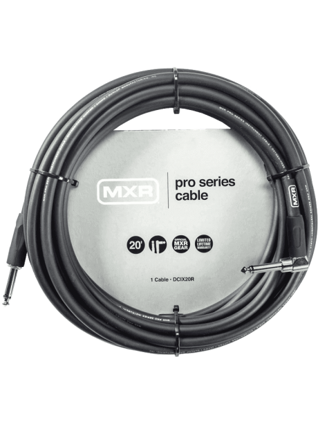 Câble MXR Jack/Jack coudé 6m
