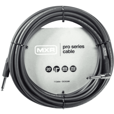 Câble MXR Jack/Jack coudé 6m