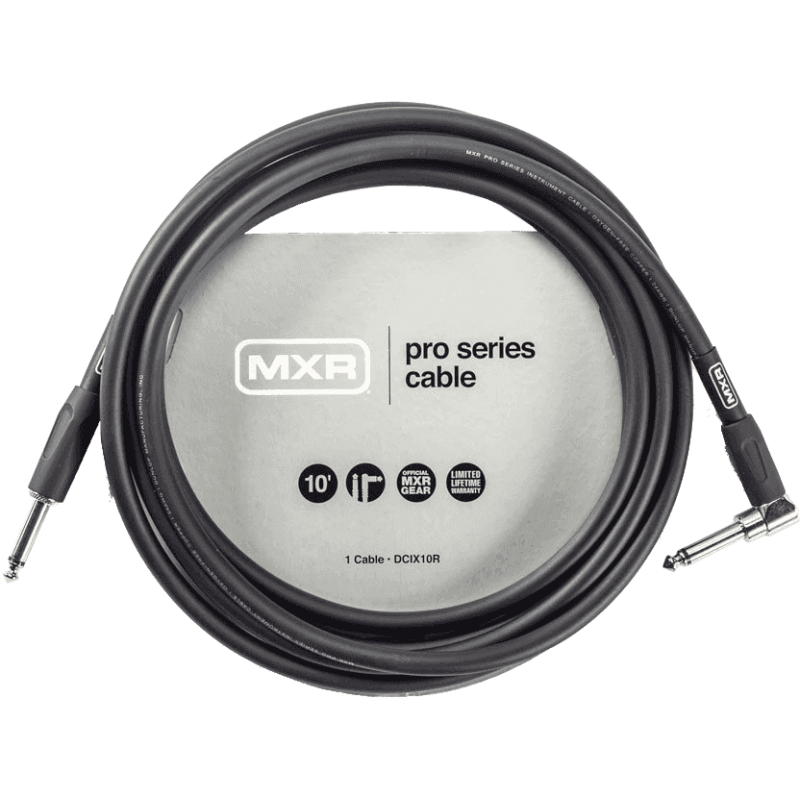 Câble MXR Jack/Jack coudé 3m