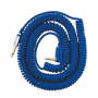 Câble Vox spirale coudé bleu 9m