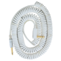 Câble Vox spirale coudé blanc 9m