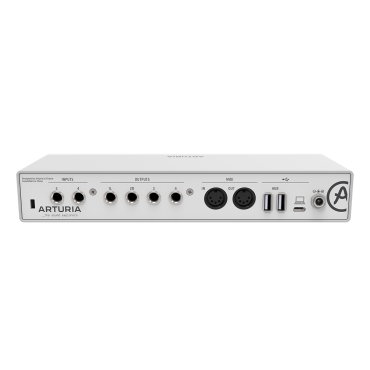 Interface audio Arturia USB 4 E/S MiniFuse 4 blanche