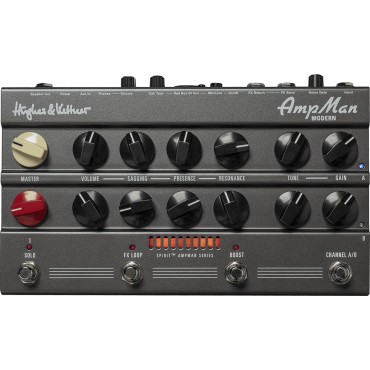 Pédalier amplifié Hughes & Kettner AmpMan Modern 50W 2 canaux