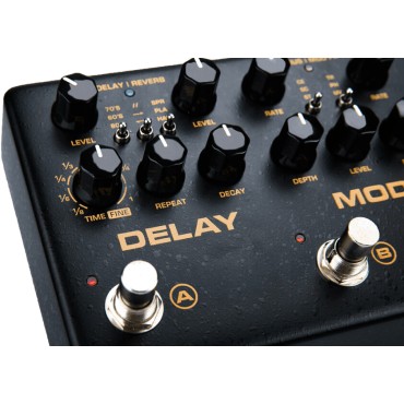 Processeur d'effets Nux Multi-effet guitare 16 effets Midi