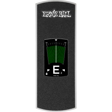 Pédale de volume Ernie Ball VP Jr avec accordeur intégré argentée
